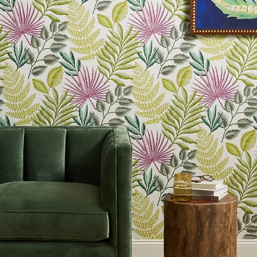 NWT Anthropologie Palomas Botanical Wallpaper